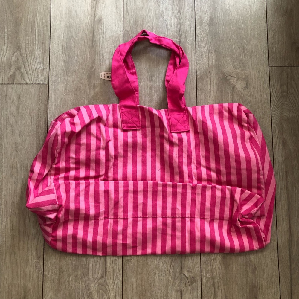 Victoria's Secret Striped Weekender Bag - Picture 4 of 4